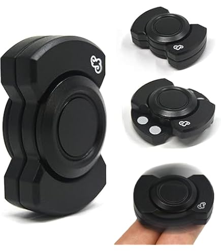 Amazon | ストレス解消玩具 EDC チタン合金 ハンドスピナー (チタン